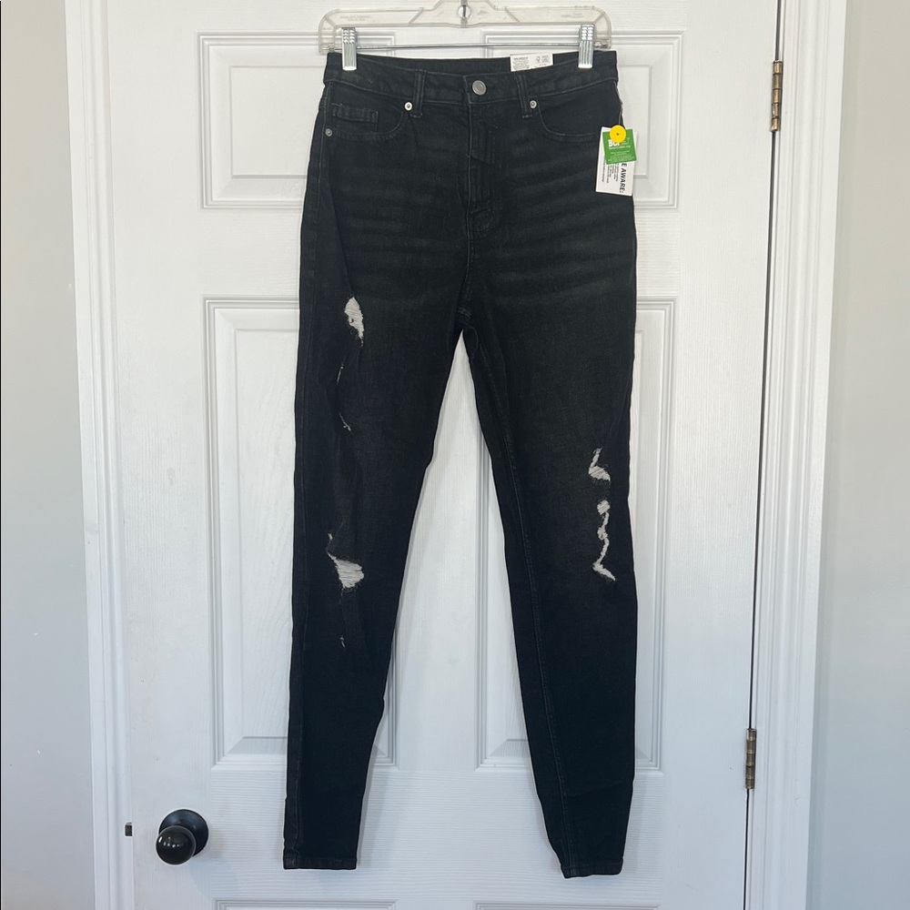 No Boundaries Black Ripped Skinny Jeans
